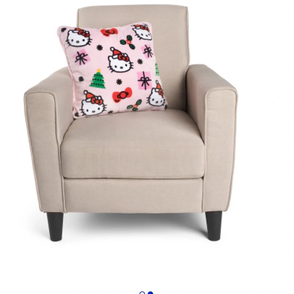 Hello Kitty Character set of throw pillows Holiday Square 17X17 Kitty Shaped 18”